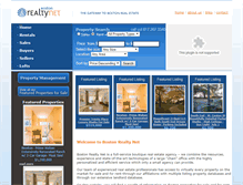 Tablet Screenshot of bostonrealtynet.com